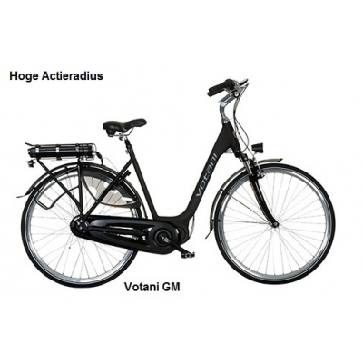 Votani GM midden motor met 612 Wh accu Votani GM midden motor met 612 Wh accu